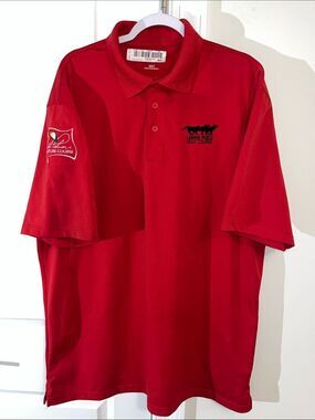 Lonnie Poole Arnold Palmer Course Raleigh NC state Wolfpack Golf polo shirt 2XLT
